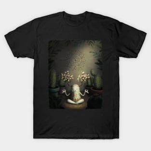 Surreal cactus garden T-Shirt